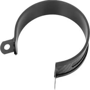 F FIRE CYCLE 94mm 37인치 오토바이 배기 밴드 조인트 클램프 머플러 파이프 스테인리스 스틸 블랙