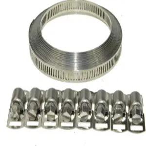 소드피쉬 800508mm 폭 밴드 스테인리스 스틸 호스 클램프 세트