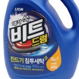 세제 드럼 3L 용기형 액상세제 액체세탁세제
