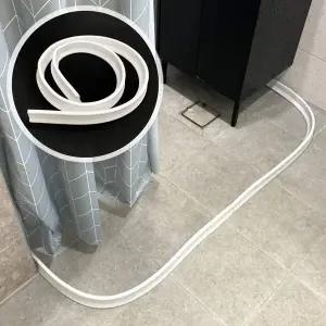 화장실 ZF 샤워부스 1m 화이트 물막이 x 5cm