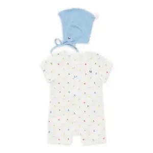 [롯데백화점]블루독베이비 WH 마린세트우주복 46370-041-03 출산백일돌