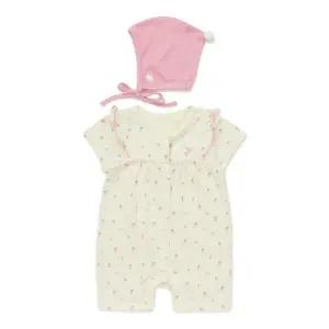 [롯데백화점]블루독베이비 YE 베리플라워세트우주복 46370-041-04 출산백일돌