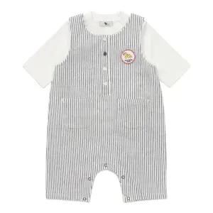 [롯데백화점]블루독베이비 BL STRIPE7부우주복 46313-601-02 출산백일돌