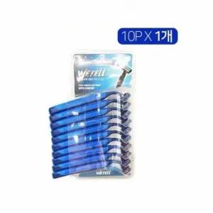 면도기 일회용 업소용 휴대용 10개 제모