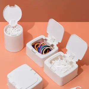 원터치 화장솜 면봉 케이스 ofB7+8TSp