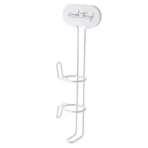 고대기 꽂이 화이트 매직기정리 고데기수납