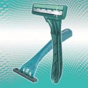 면도기 남성 일회용 면도 3중날