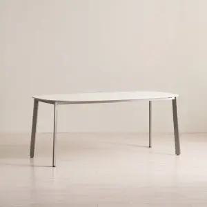 타원형 식탁테이블 포세린 4인용 6인용 세라믹 식탁