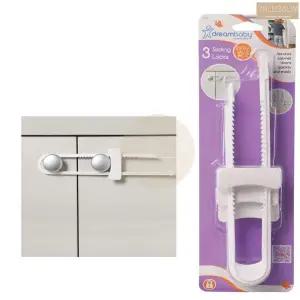 3개입 주방 싱크대 하부장 서랍장 잠금장치 아기 문못열게 하는 도구 용품