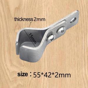 10pc 도르래 작은 클램프 무거운 경첩 그늘 Accessori 조정 가능한 SS304 스테인레스 스틸 파이프 차양 설