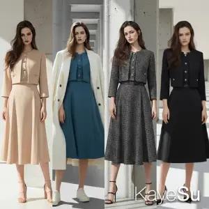 [케이수]26SS 클래식 투인원 드레스 1종