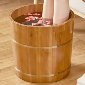 히노끼 족욕기 족욕통 마사지 사우나 가정용 높이 족탕 지압족욕다라이 습