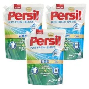 세탁비누 드럼일반겸용 리필 액체세제 3개 2.0L