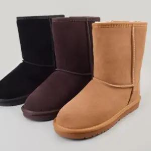 꾸안꾸꾸꾸롱부츠코디 따뜻한 겨울 여성용 퍼부츠 롱 미들부츠 방한화