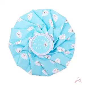 얼음 냉찜질팩 블루 캐릭터 재사용 온열 냉각 부상 완화 응급 주머니