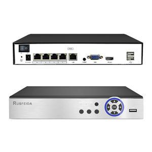 카메라 시스템용 NVR, 12MP 4K 4CH 미포함) 인식, 3MP / 24/7 IP 네트워크 녹화(HDD PoE 얼굴 레코더, 지원, 5MP 1080P 비디오