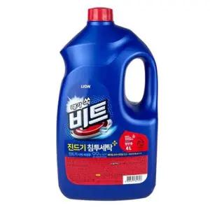 비트 세탁 세제 4L 세탁기 빨래 액체 세제 일반용 빨래세제 세탁세제