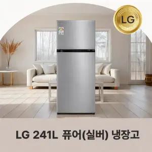 [LG]일반냉장고 2도어 241L 다크 그라파이트 B245DS22 전국설치 물류배송