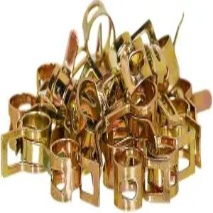 KingBra 200Pcs 스프링 밴드 타입 클립 공기 호스 튜브 수도관 연료 파이프 실리콘 진공 클램프 패스너