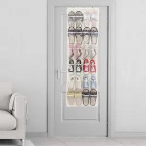 벽걸이수납포켓 신발장 문걸이 도어행거 장난감정리 ytp2+5fqO