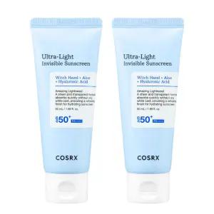 코스알엑스 [1+1] 자외선 열감 건조 3중 방어 울트라 라이트 인비저블 선세럼 SPF 50+ PA++++ 50ml