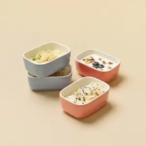 자기주도 도자기 볼 이유식 식기 접시 대접