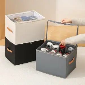의류 신발 정리 보관함 접이식 슈즈박스 DD 13366