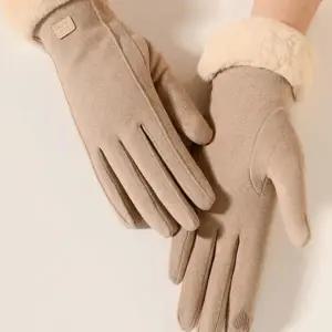 융털 여자 방한장갑 터치 장갑 핸드폰