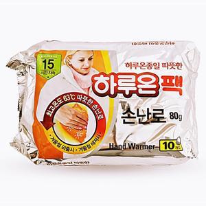 [2개구성] 지엘 주머니 대량구매 하루온팩 흔드는 가벼운 일회용 캠핑 FAWFG020N