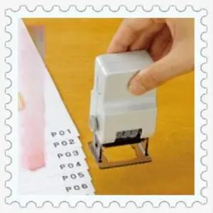 일련번호 카운터 회전판 자동 스탬프 번호 숫자도장 마킹기 오토넘버링