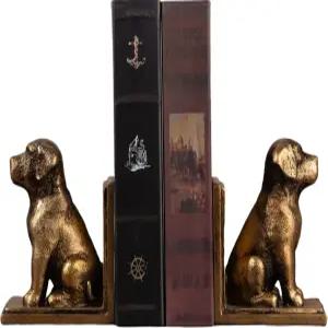 머브키스 책은 책을 무겁게 보관할 수 있도록 끝납니다. 책장 장식용 북엔드 귀여운 동물 강아지 책 스토퍼