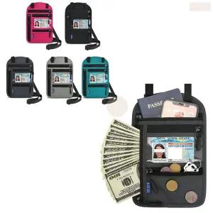 여행 지갑 목걸이 여권 케이스 파우치 여행용 주머니 동전 보관함