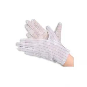 케이엠 E 그러브 폴리에스터 제전 장갑 투명코팅25cm