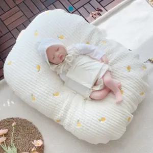 제이앤제나 역류방지쿠션 양면 시트 커버 순면 레몬