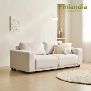 핀란디아 디아노 3인용 모듈형 코모도 패브릭 소파 [착불]