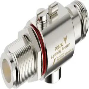 포보이우 동축 낙뢰 차단기 50 ω VSWR 보호기셀룰러 낮은 VHFUHF GPS N여성 DC？6 보호기 N여성에서 서지