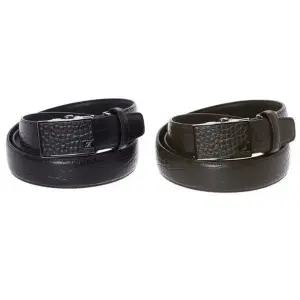 [갤러리아] [레노마 셔츠] 남성 소가죽 신사 정장 자동 벨트 RQSBE1204(2종 1택)