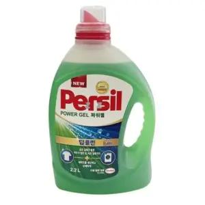 퍼실 세탁 세제 2.2l 파워젤 빨래 세제 일반 드럼용 빨래세제 세탁세제