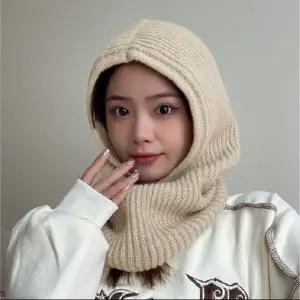 니트 바라클라바 귀감싸기 워머 후드넥