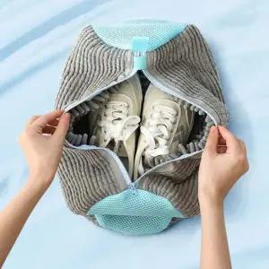 신발 운동화 세탁망 극세사 세탁 주머니 빨래망