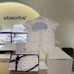 (압소바) 26SS잭반소우주복(턱받이) 쁘링손수건(10장) 세트 A1A1310602