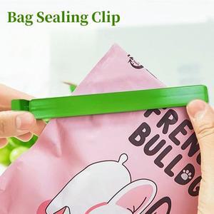 10개/세트 휴대용 가정용 식품 밀봉 클립 플라스틱 간식 보존 간편한 보관 도구