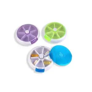 [라일리] Rly 여행용 휴대용 알약케이스 비타민 해외여행 7구