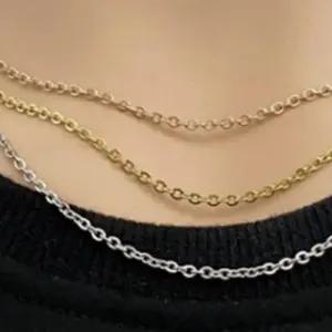 [라일리쥬얼리] Rly (골드) 남자목걸이 여자목걸이 체인목걸이 패션목