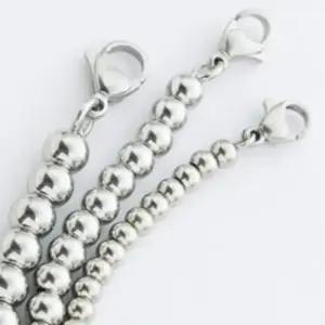 [라일리쥬얼리] Rly (5mm) 은볼팔찌 포인트팔찌 남자 여자팔찌 커