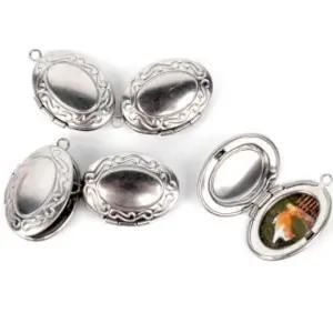 [라일리쥬얼리] Rly 액자 목걸이 팬던트 사진목걸이팬던트 원형팬던트