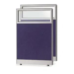 45T PVC 상단유리형 파티션 H1200xH1200