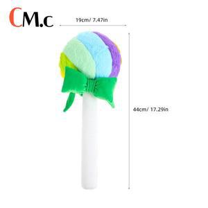 수유쿠션레인보우 롤리팝 쿠션 리본 장식 부드럽고 편안한 베개 어린이 침실 사진 촬영