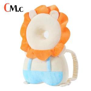 수유쿠션1-3T 유아 베개 머리 보호대 안전 패드 쿠션 뒤로 부상당한 코끼리 사자 만화 방지