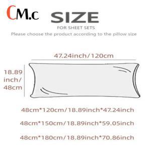 수유쿠션1PC 직사각형 베개 커버 레이스 스타일 48x120/150/180cm 쿠션 긴 홈 Pillowslip Funda Cojin